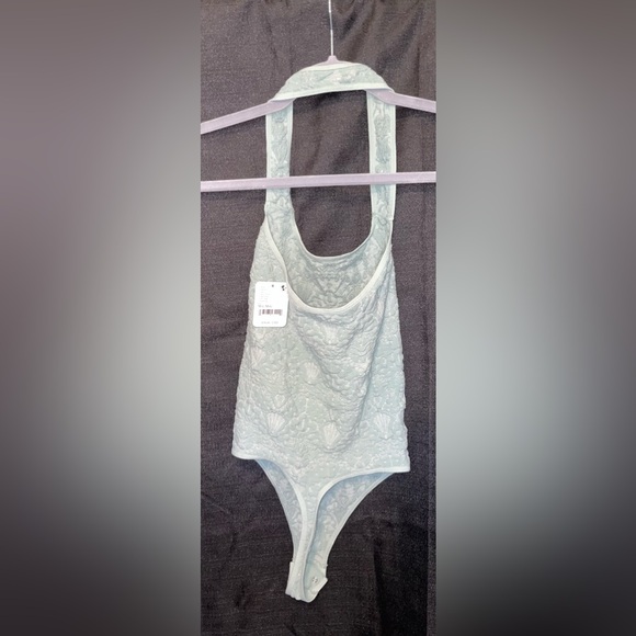 NWT Intimately Free People With Love Thong Bodysuit - Blue Surf - Size M/L - Picture 11 of 15